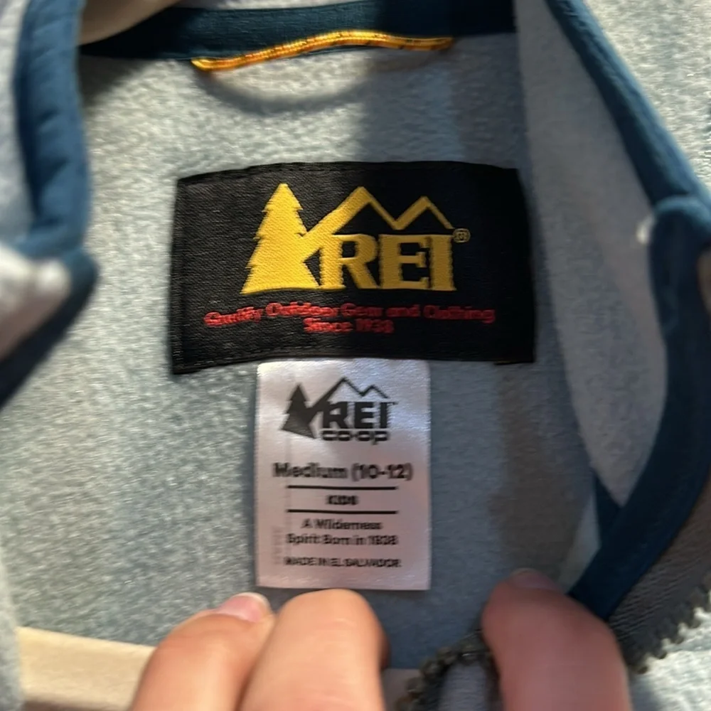 REI Co-Op Trailsmith Fleece Zip Up Jacket M